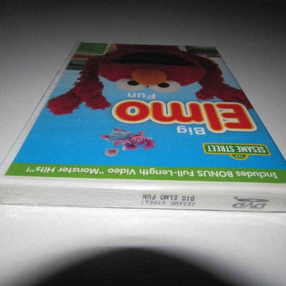 Sesame Street DVD – Big Elmo Fun + Bonus Monster Hits | Kids Learning Show - Picture 3 of 3